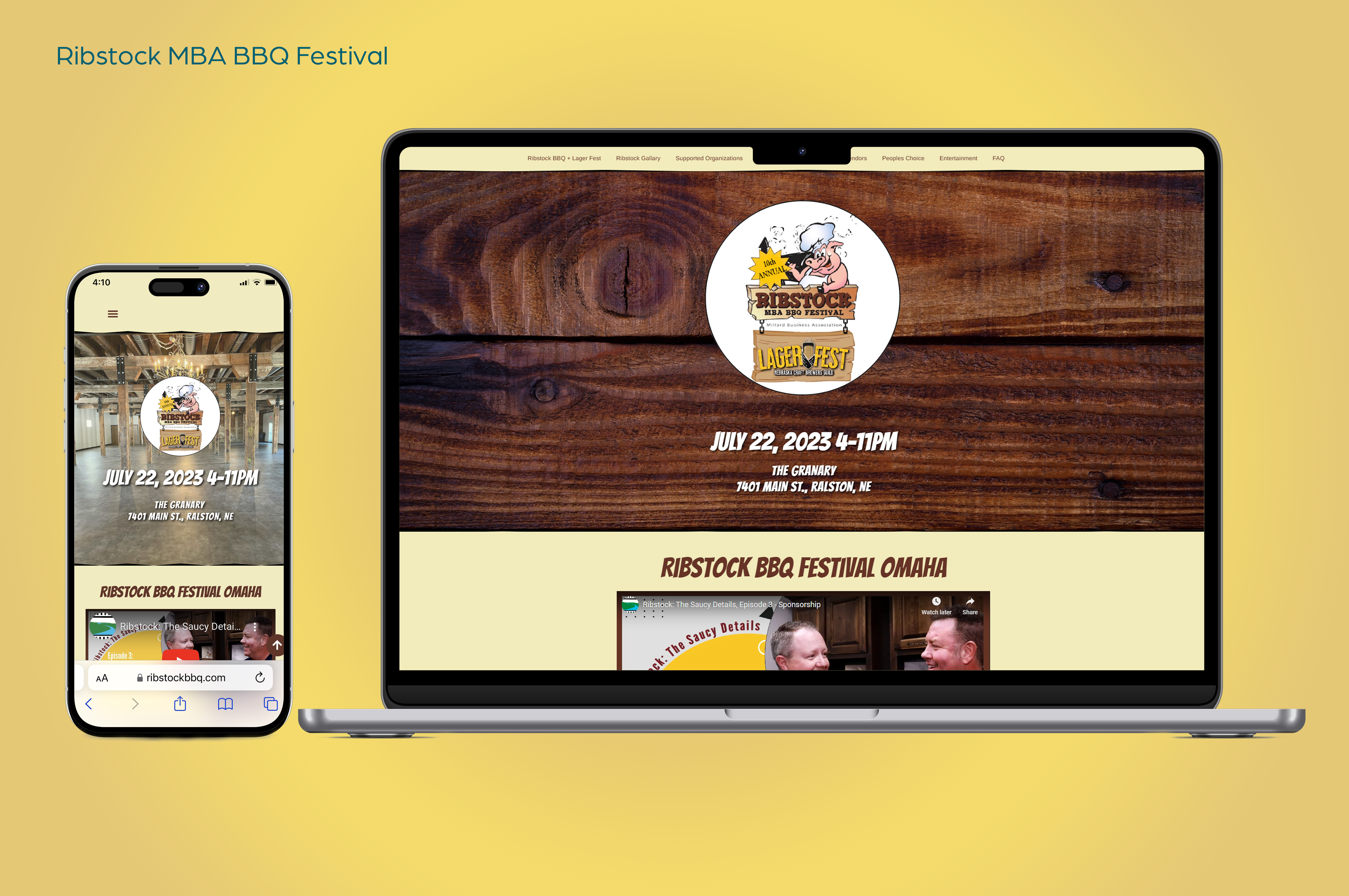 An annual event that raises money for local charities.