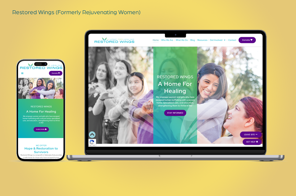 Organization that provides a safe place and services for people who have been trafficked.